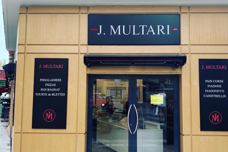 nous trouver, Boulangeries J. Multari Nice